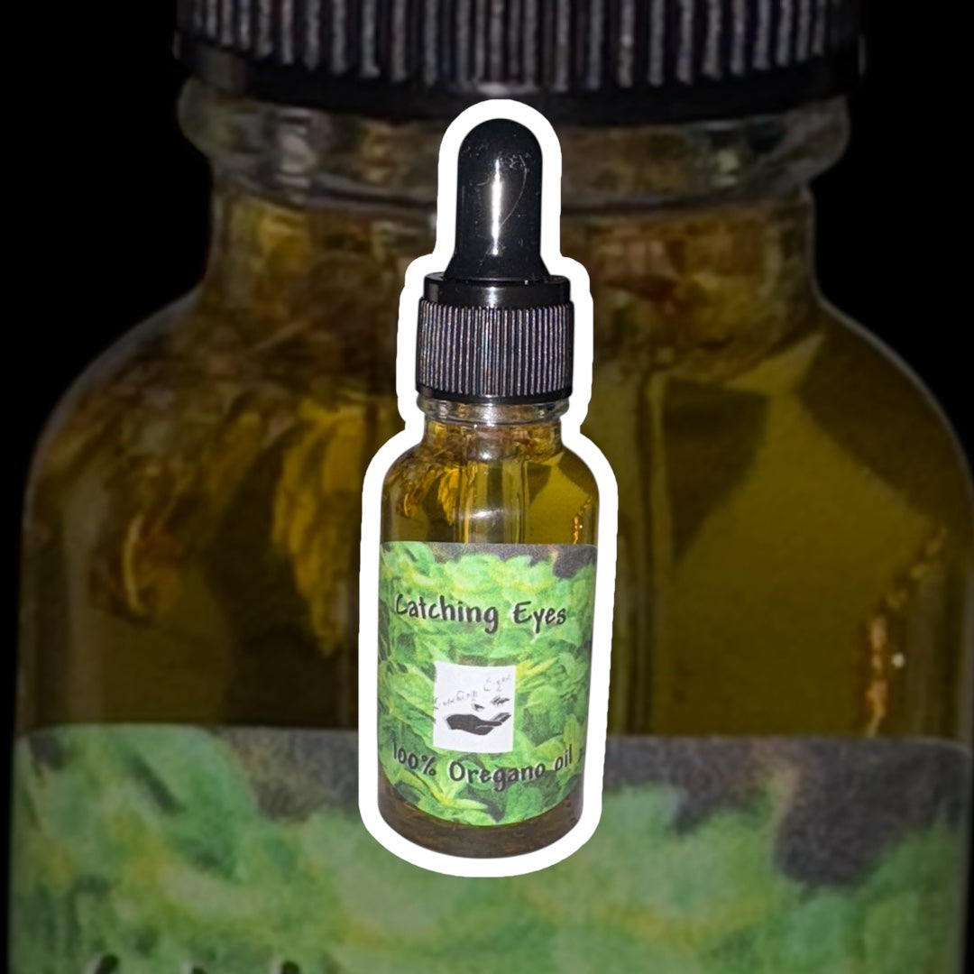 100% Oregano Oil Mini Dropper Bottle