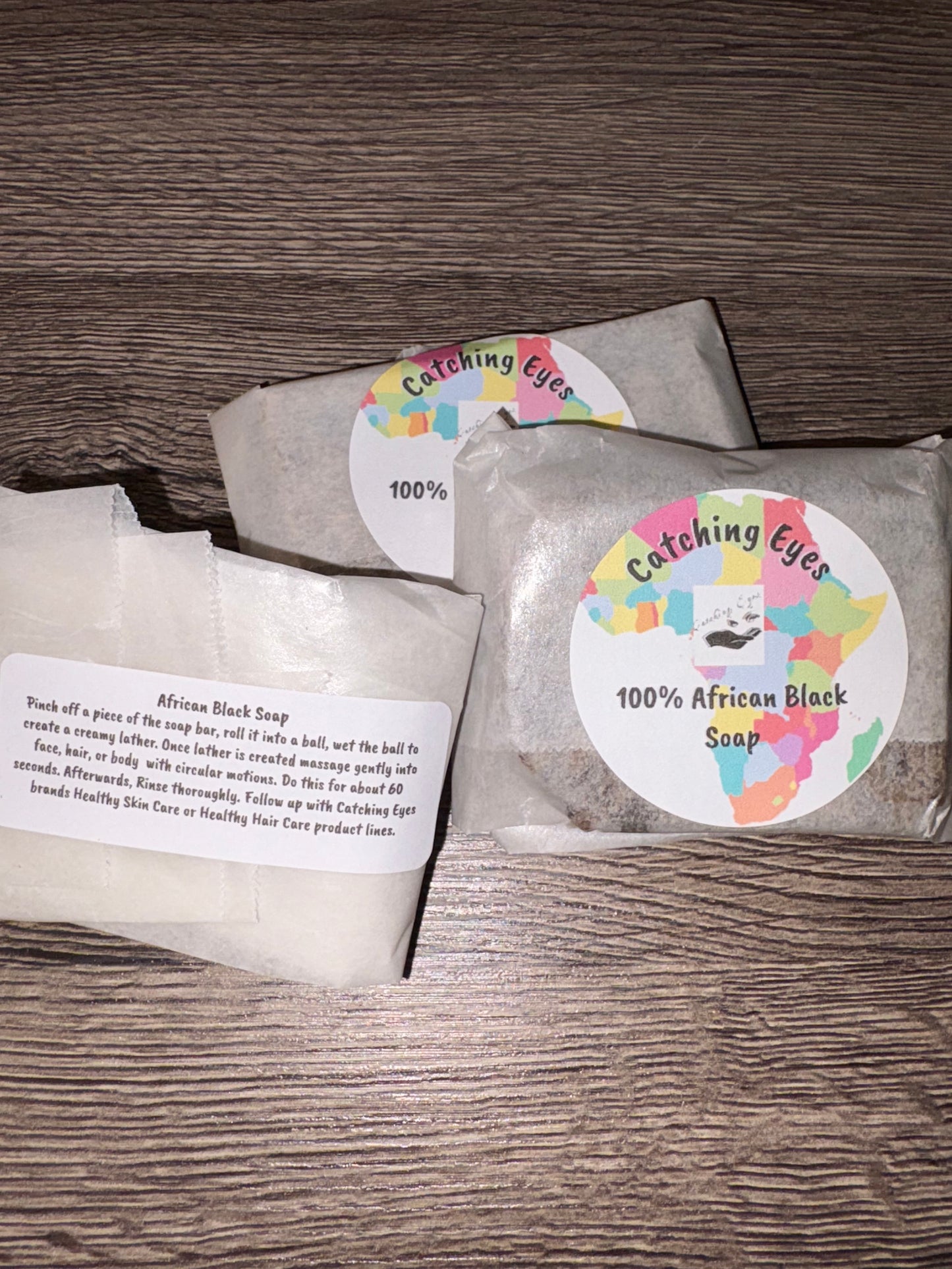 100% Black African Soap