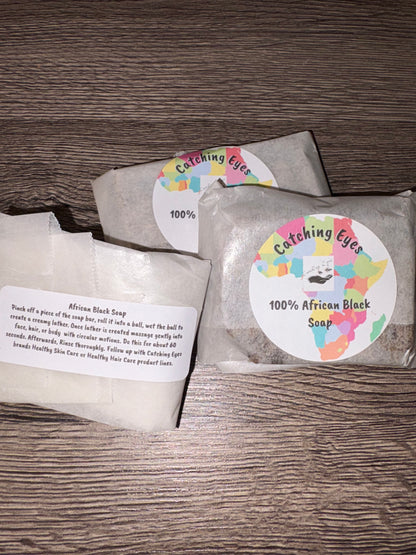100% Black African Soap